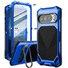 Gens Heavy-Duty Google Pixel Case with Built-in Tempered Glass & Camera Kickstand