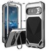 Gens Heavy-Duty Google Pixel Case with Built-in Tempered Glass & Camera Kickstand