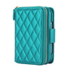 Acceptus Quilted Leather Wallet Case For iPhone 15-18