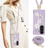 Privo Floral Design Detachable Wallet Case For Galaxy Z Fold - Astra Cases