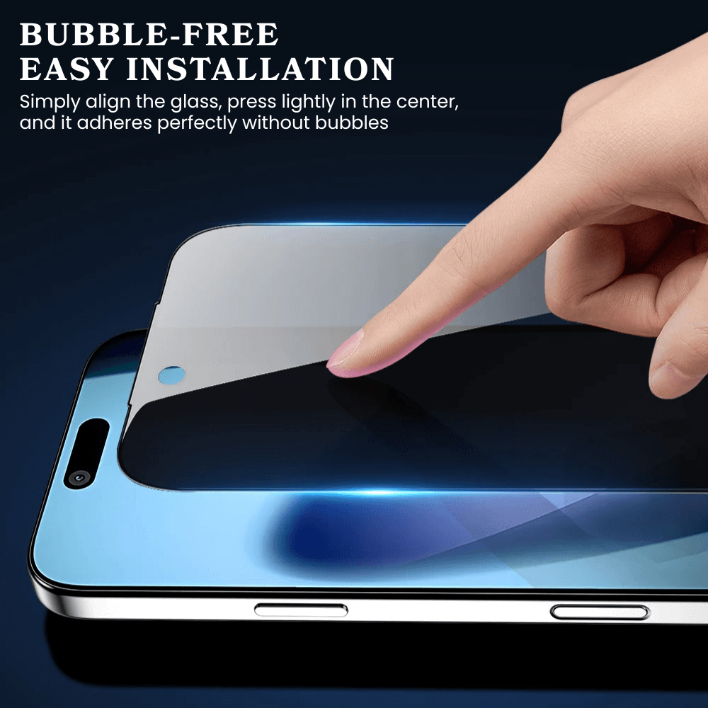 Absque Privacy Tempered Glass Screen Protector For iPhone - Astra Cases