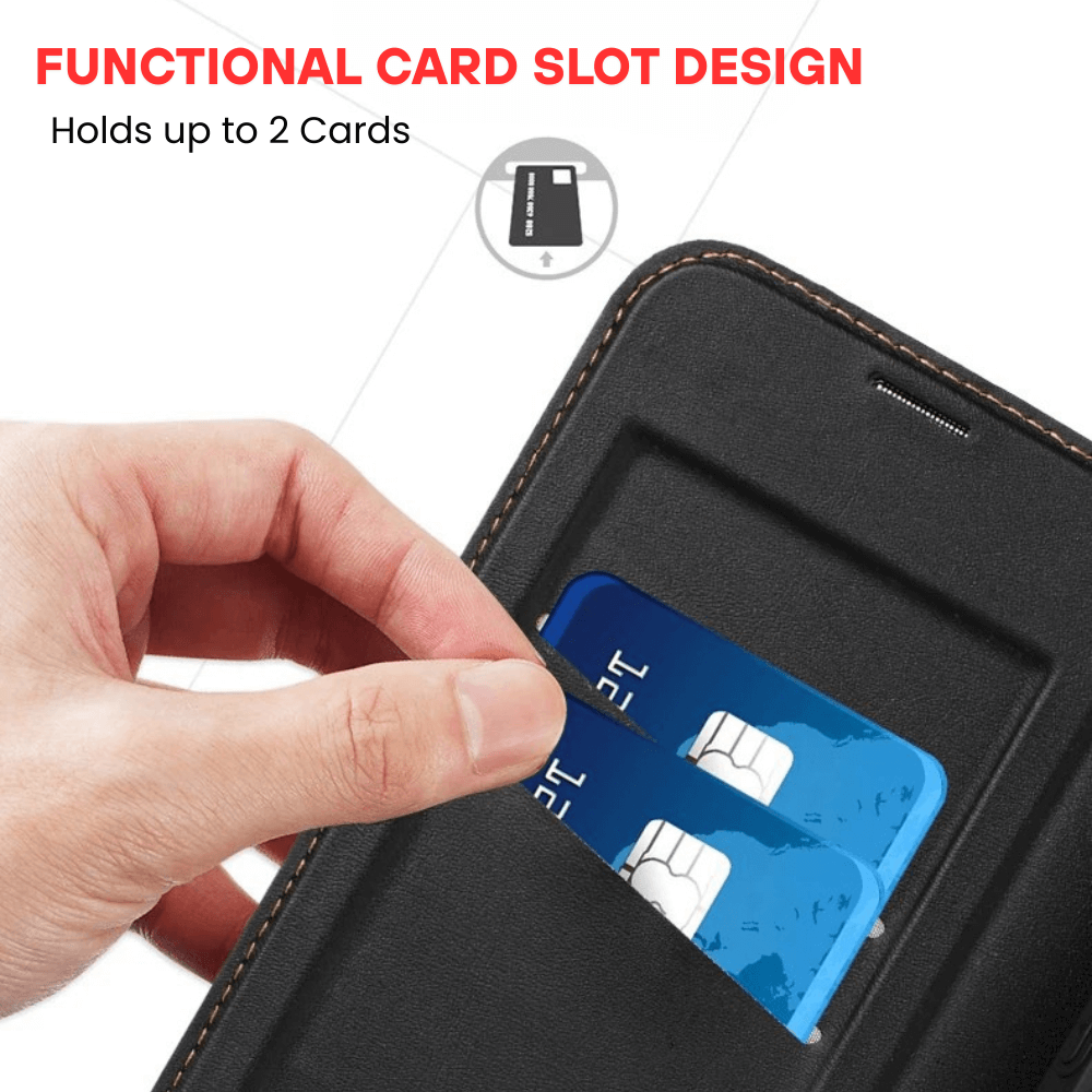 Refero Leather Wallet iPhone Case - Astra Cases
