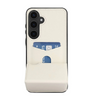 Filia Magnetic Flip Leather Case For Galaxy S Series