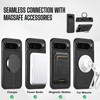 Fugio Carbon Fiber Shockproof Case With Kickstand For Google Pixel