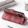 Caelina Magnetic Leather Wallet iPhone Case With Straps