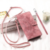 Egenus Magnetic Leather Wallet Case With Straps For Galaxy A Series