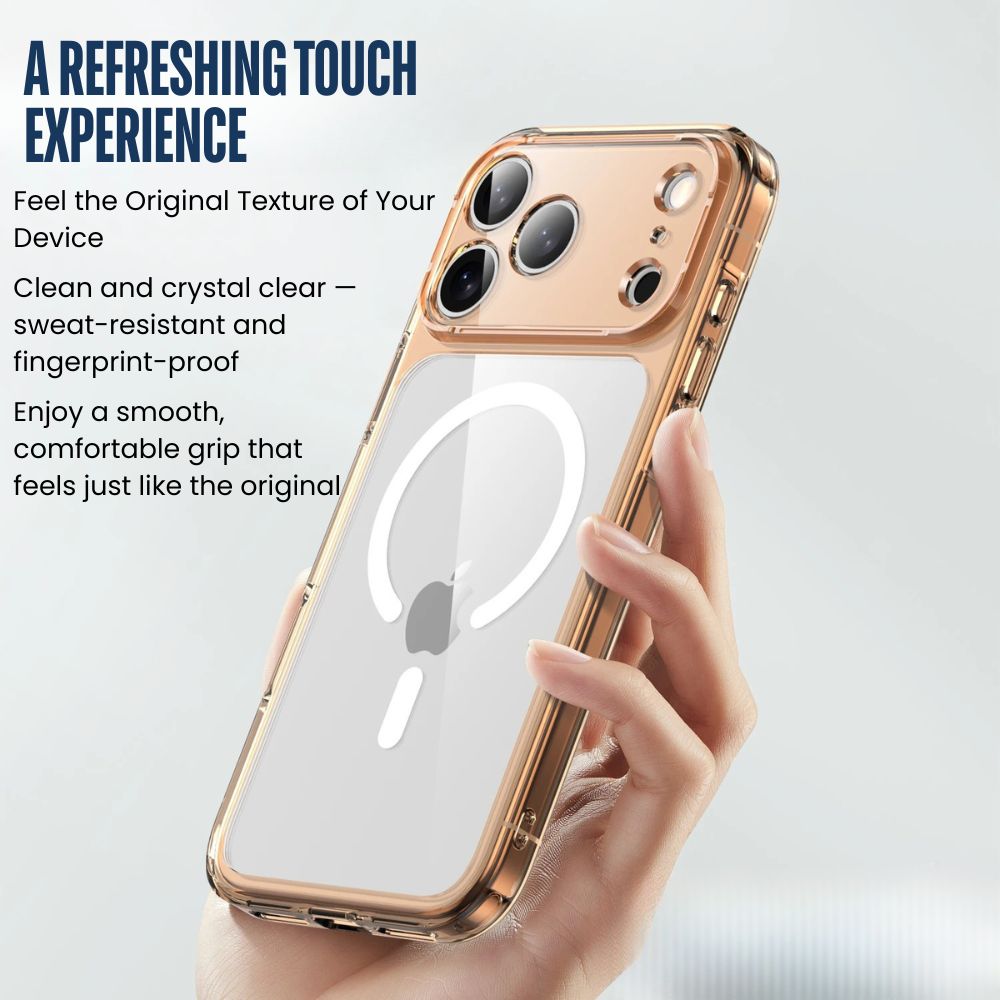 Cavus Clear Shockproof MagSafe iPhone Case - Astra Cases