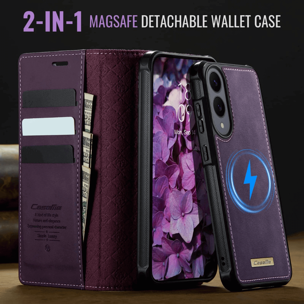 Quovis Leather Flip MagSafe Wallet Galaxy Case - Astra Cases