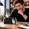 Devoco Leather Wallet iPhone Case With Card Holder