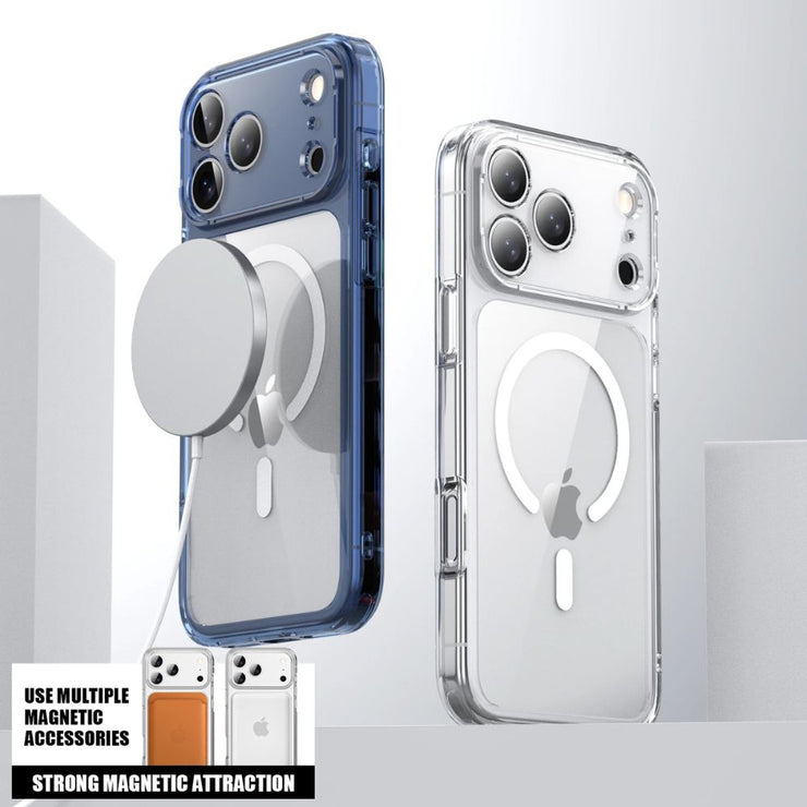 Cavus Clear Shockproof MagSafe iPhone Case - Astra Cases