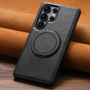 Caries Leather Galaxy Case With Built-in Kickstand
