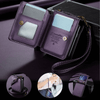 Pollen RFID Blocking Wallet Leather Case For Galaxy Z Flip 7 - Astra Cases