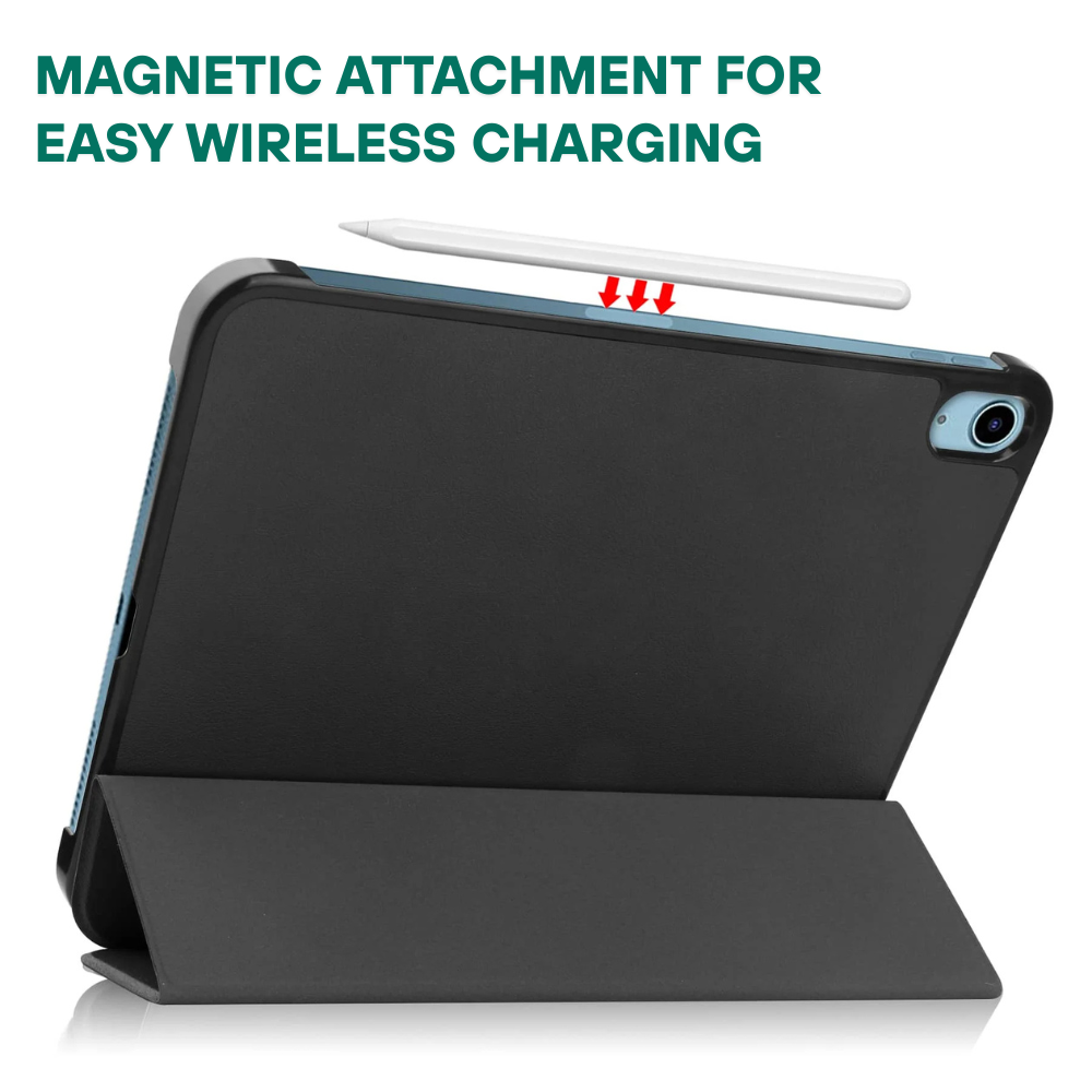 Meus Tri-Fold Shockproof Leather iPad Case- Astra Cases