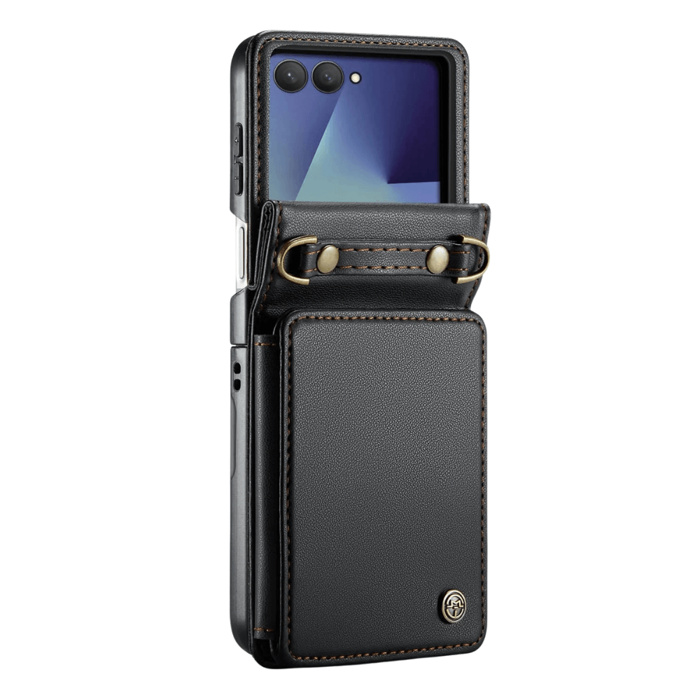 Pollen RFID Blocking Wallet Leather Case For Galaxy Z Flip 7 - Astra Cases