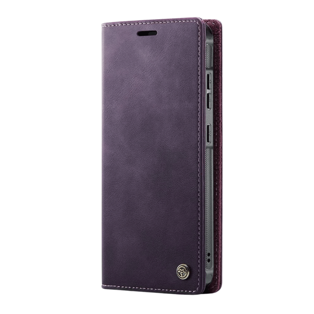 Quovis Leather Flip MagSafe Wallet Galaxy Case - Astra Cases
