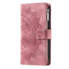 Educo Magnetic Leather Wallet Case With Straps For Galaxy S Series