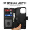 Saeta Shockproof Leather Flip Wallet iPhone Case - Astra Cases