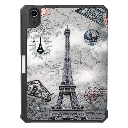 Habeo Tri-Fold Shockproof Leather iPad Case