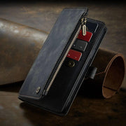 Saevio Magnetic Leather iPhone Case - Astra Cases