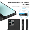 Saeta Shockproof Leather Flip Wallet iPhone Case - Astra Cases