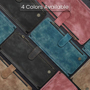 Saevio Magnetic Leather iPhone Case - Astra Cases