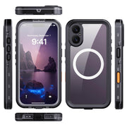 Ala Magsafe Pro Transparent Waterproof Case for iPhone Series 14-17