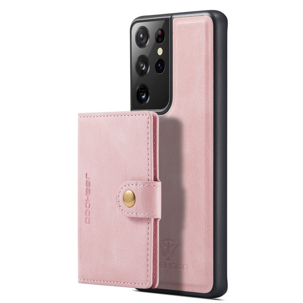 Apricus Leather Magnetic Wallet Case For Galaxy S Series
