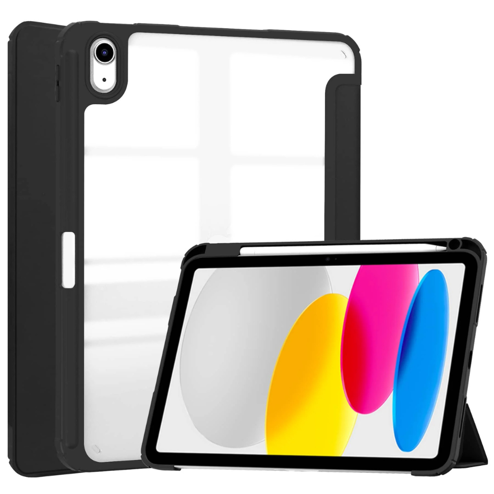 Mirabilis Tri-Fold Acrylic iPad Case With Pencil Holder- Astra Cases