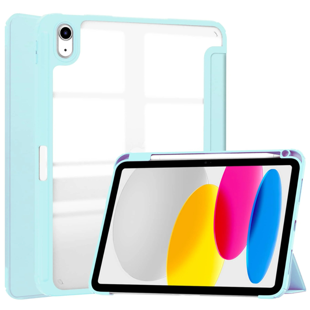 Mirabilis Tri-Fold Acrylic iPad Case With Pencil Holder- Astra Cases
