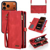 Fortune Leather Purse Case For iPhone 15-17 Series