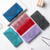 Egenus Magnetic Leather Wallet Case With Straps For Galaxy A Series