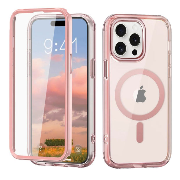 Advoco Shockproof MagSafe iPhone Case With Screen Protector - Astra Cases
