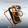 Aegis Magnetic Ring Stand Metal Case For iPhone 17 Pro Max