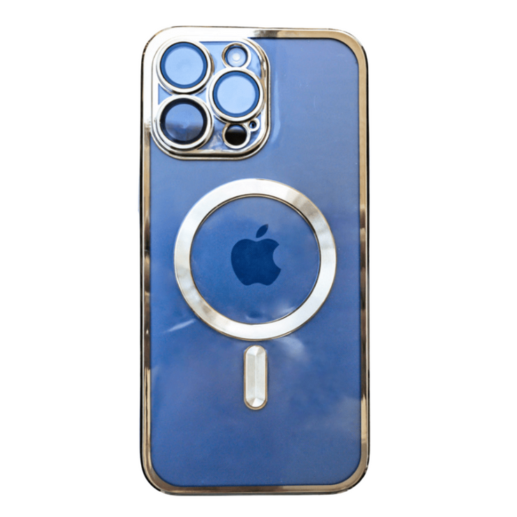 Bellus Silicone Clear MagSafe Case For iPhone Series 12-15