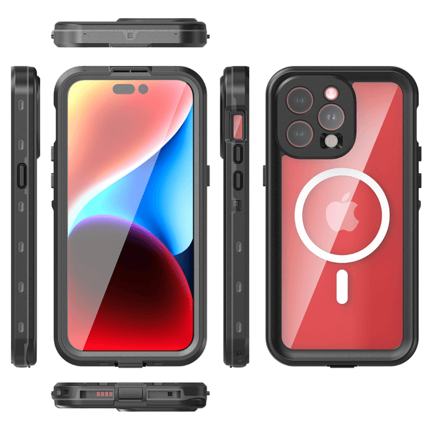 Ala Magsafe Pro Transparent Waterproof Case for iPhone Series 14-17