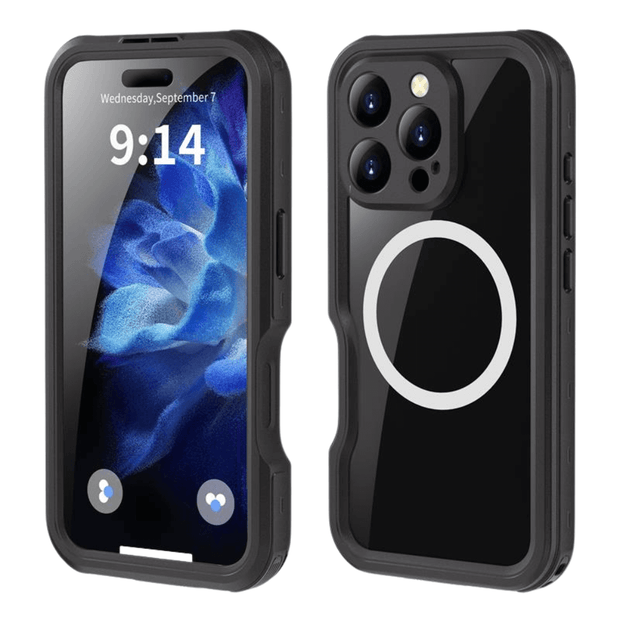 Ala Magsafe Pro Transparent Waterproof Case for iPhone Series 14-17