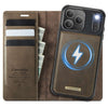 Quae Leather Flip MagSafe Wallet iPhone Case