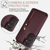 Degero Magnetic Wallet Leather Case For Galaxy A Series