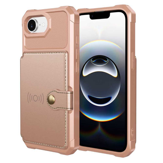 Echo Luxury Leather Wallet Case For iPhone Series 14-17