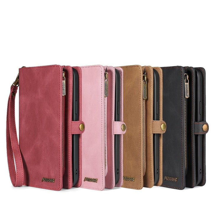 Fortune Leather Purse Case For iPhone 15-16 Series