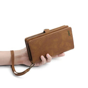 Fortune Leather Purse Case For iPhone 15 Series