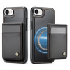 Perdo Magnetic Leather Wallet iPhone Case With Detachable Card Holder