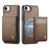 Perdo Magnetic Leather Wallet iPhone Case With Detachable Card Holder