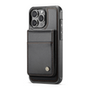 Perdo Magnetic Leather Wallet iPhone Case With Detachable Card Holder