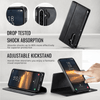Quin Leather Flip Wallet Galaxy Case - Astra Cases
