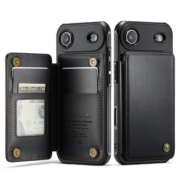 Redeo RFID Blocking Wallet iPhone Case