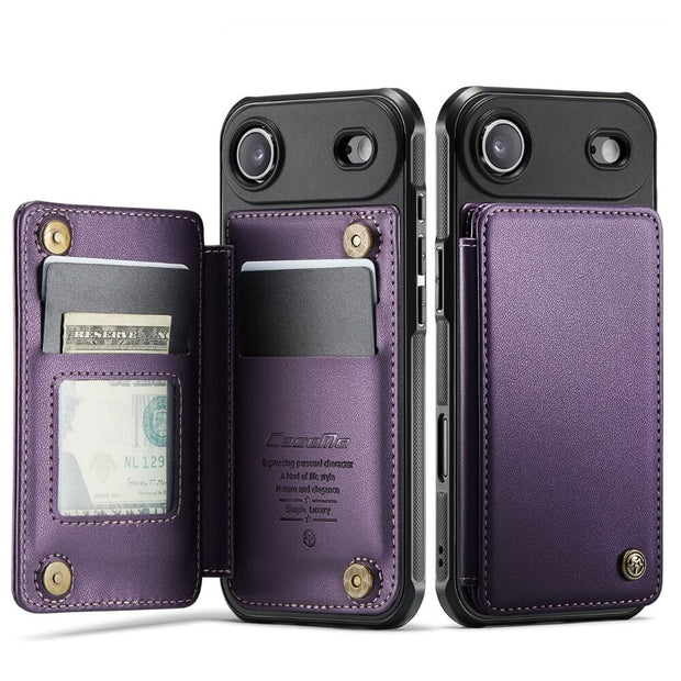 Redeo RFID Blocking Wallet iPhone Case
