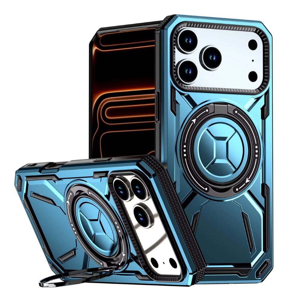 Virtus Magnetic Heavy Duty iPhone Case With Kickstand - Astra Cases
