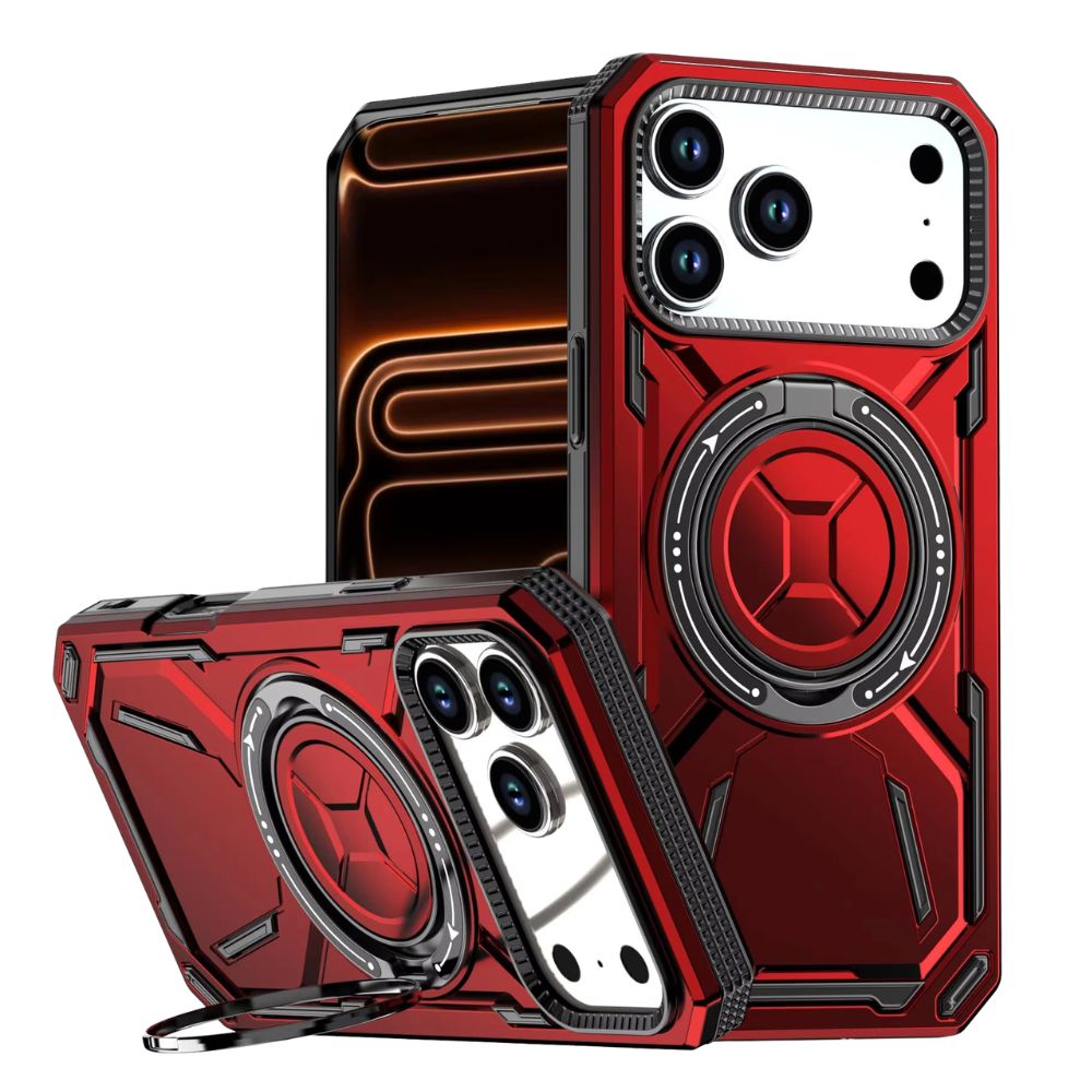 Virtus Magnetic Heavy Duty iPhone Case With Kickstand - Astra Cases
