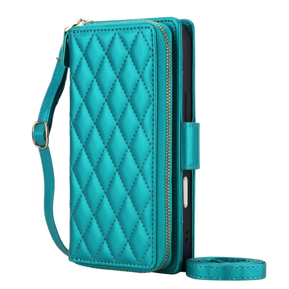 Acceptus Quilted Leather Wallet Case For iPhone 15-17 - Astra Cases